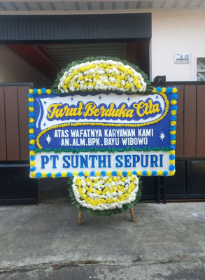 Papan Bunga Duka di Kabaruan